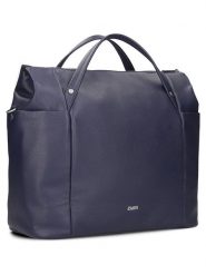 Zwei Aktówka w kolorze granatowym - 35 x 42 x 20 cm rozmiar: onesize. Niebieskie torby na laptopa damskie Zwei, bez wzorów, z materiału. Za 219.60 zł.