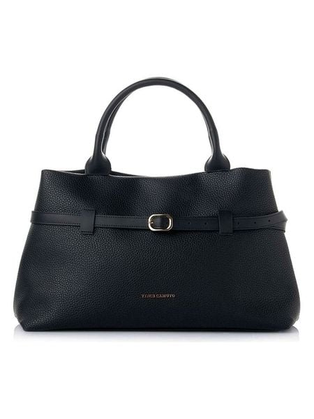 Vince Camuto Torebka "Vittoria" w kolorze czarnym - 40 x 26 x 17 cm rozmiar: onesize. Czarne torebki klasyczne damskie Vince Camuto, bez wzorów, z materiału, bez dodatków. Za 140.53 zł.