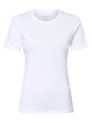 Brookshire T-shirt Kobiety Bawełna biały, S. Białe t-shirty damskie brookshire, s, bez wzorów, z bawełny, bez kołnierzyka. Za 79.95 zł.