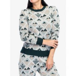 Sweter damski Kavu Hillrose. Niebieskie swetry klasyczne damskie KAVU, m, bez kołnierzyka. Za 245.99 zł.