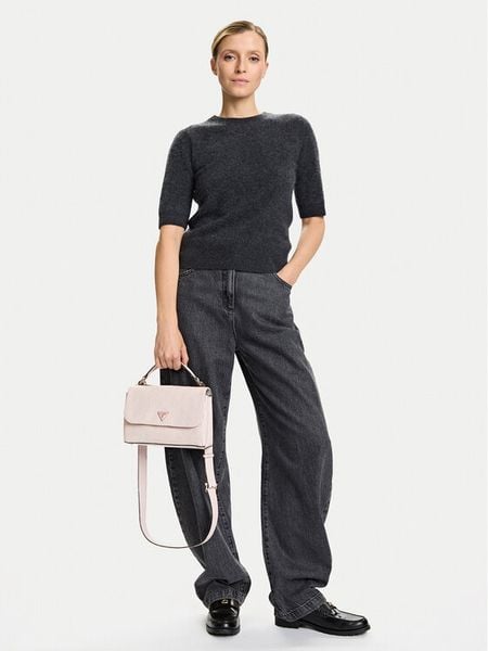 Guess Torebka Tisha HWPD77 64200 Beżowy. Brązowe torebki klasyczne damskie Guess, z aplikacjami, ze skóry, bez dodatków. Za 309.99 zł.