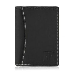 Zestaw męski torba i portfel czarny Paolo Peruzzi ZUP-29-BL. Czarne portfele męskie Paolo Peruzzi, bez wzorów, z bawełny, z tłoczeniem. Za 479.99 zł.