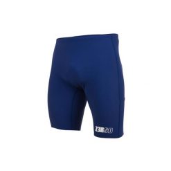 Spodenki triathlonowe Z3R0D Racer Kubik Block. Niebieskie szorty męskie ZEROD, bez kołnierzyka. Za 468.50 zł.