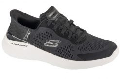 Buty sportowe Sneakersy męskie, Slip-Ins: Bounder 2.0 - Emerged. Białe buty sportowe na co dzień męskie Skechers, z materiału, bez zapięcia, trekkingowe. Za 339.99 zł.