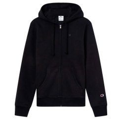 Bluza Champion Z Kapturem Full Zip Dorośli. Czarne bluzy sportowe męskie CHAMPION, s, z bawełny. Za 305.99 zł.