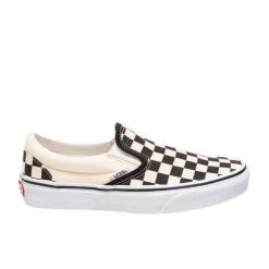 Buty na deskorolkę dla dorosłych Vans Classic. Białe buty sportowe na co dzień męskie Vans, bez zapięcia, Vans Classic. W wyprzedaży za 290.90 zł.