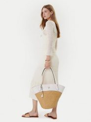 Guess Torebka Venere HWWG96 34230 Écru. Torebki klasyczne damskie Guess, z aplikacjami, bez dodatków. Za 369.99 zł.