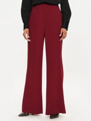 Calvin Klein Spodnie materiałowe K20K207155 Czerwony Wide Leg. Czerwone spodnie materiałowe damskie CALVIN KLEIN, bez wzorów, z materiału. Za 359.99 zł.