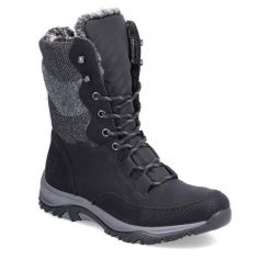 Śniegowce Rieker. Czarne śniegowce damskie Rieker. Za 299.99 zł.