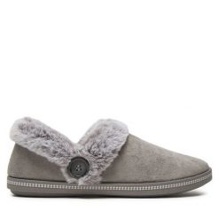 Kapcie Skechers. Szare kapcie damskie Skechers. Za 149.99 zł.