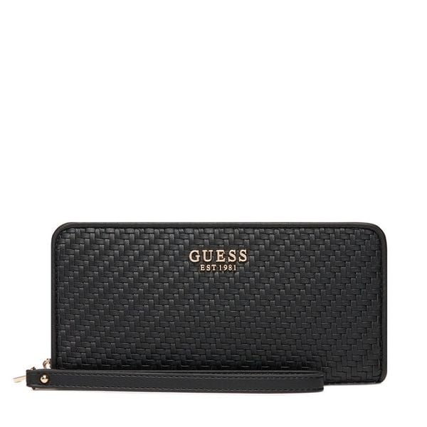 Portfel Guess. Czarne portfele damskie Guess, z aplikacjami. Za 249.99 zł.