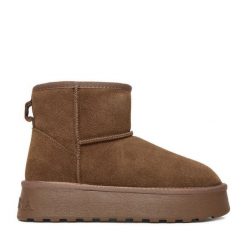 Śniegowce Badura. Brązowe śniegowce damskie Badura. Za 229.99 zł.