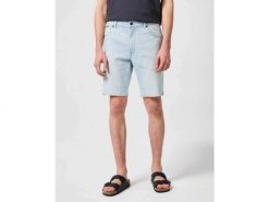 Wrangler MĘSKIE SZORTY JEANSOWE TEXAS SHORTS GUARDIAN 112351259. Szorty męskie Wrangler, z jeansu, bez kołnierzyka. Za 149.99 zł.