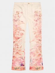 Guess Spodnie materiałowe J3GB10 D2G62 Kolorowy Regular Fit. Spodnie dziewczęce Guess, z bawełny. Za 249.99 zł.