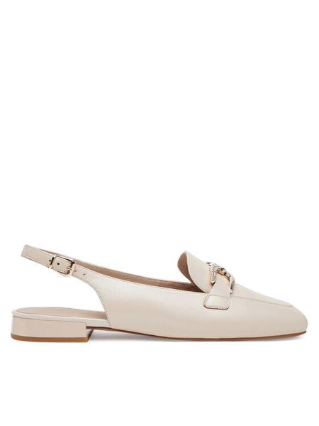 Caprice Baleriny 9-29400-44 Beżowy. Brązowe baleriny damskie Caprice, bez wzorów, ze skóry, bez obcasa. Za 235.99 zł.