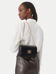 Furla Torebka BAFKACO ARE000 O6000 Czarny. Czarne torebki klasyczne damskie Furla, bez wzorów, ze skóry, bez dodatków. Za 1,559.00 zł.