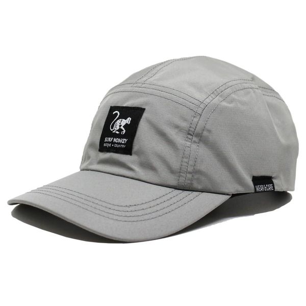 Czapka Sportowa – Z recyklingu – Wodoodporna / Dorośli / Jeden Rozmiar (Szary). Szare czapki męskie SURF MONKEY, bez wzorów, z poliesteru, sportowe. Za 179.95 zł.