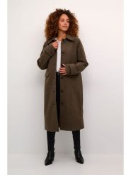 Kaffe Płaszcz przejściowy w kolorze khaki rozmiar: 38. Brązowe płaszcze damskie Kaffe, bez wzorów. Za 228.38 zł.