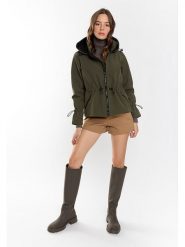 Northwood Kurtka przejściowa "Hailey" w kolorze khaki rozmiar: M. Brązowe kurtki damskie Northwood, m, bez wzorów, bez kaptura. Za 131.12 zł.