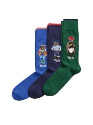 Polo Ralph Lauren Skarpety długie 449P14712001 Kolorowy. Skarpetki męskie Polo Ralph Lauren, bez wzorów, z bawełny. Za 269.99 zł.