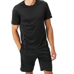 T-shirt Męski Vapor Team Tech. Czarne t-shirty męskie BAUER, l, bez wzorów, z materiału, bez kołnierzyka. Za 163.99 zł.