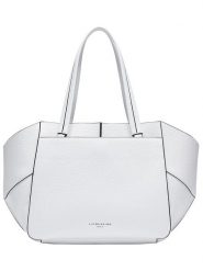 LIEBESKIND BERLIN Skórzana torebka "Shopper M" w kolorze białym - 23 x 28 x 14 cm rozmiar: onesize. Białe shopper bag damskie LIEBESKIND BERLIN, bez wzorów, z materiału, na ramię, bez dodatków. Za 614.96 zł.