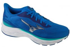 Buty do biegania męskie, Wave Serene 2. Niebieskie obuwie do biegania damskie Mizuno, mizuno wave. Za 499.99 zł.