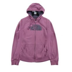 Second life - Bluza damska z kapturem na suwak The North Face - Jak nowy. Fioletowe bluzy z kapturem damskie The North Face, l, z materiału. Za 149.06 zł.