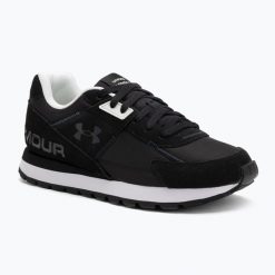 Buty Under Armour Essential Runner. Czarne buty fitness męskie Under Armour, na fitness i siłownię. Za 279.99 zł.