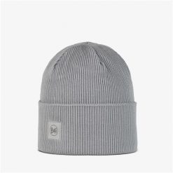 Czapka BUFF Crossknit Beanie Solid. Niebieskie czapki męskie Buff, bez wzorów, sportowe. Za 145.92 zł.