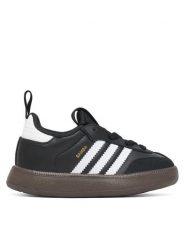 Adidas Sneakersy Samba Quickon KK2179 Czarny. Czarne trampki i tenisówki chłopięce Adidas, bez wzorów, ze skóry, bez zapięcia. Za 219.99 zł.