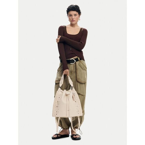 Plecak Desigual. Białe plecaki damskie Desigual, bez wzorów. Za 324.99 zł.