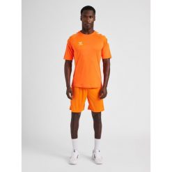 Koszulka Hummel Core Poly. Brązowe t-shirty sportowe męskie HUMMEL, m, bez ramiączek, do piłki ręcznej. Za 114.50 zł.
