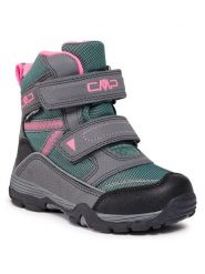 CMP Śniegowce Kids Pyry Snow Boot Wp 38Q4514 Szary. Szare buty zimowe chłopięce CMP, ze skóry. Za 199.00 zł.