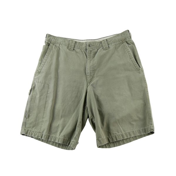 Second life - Spodenki męskie Columbia khaki - Stan bardzo dobry. Zielone szorty męskie Columbia, na lato, bez wzorów, z materiału, casualowe. Za 85.16 zł.