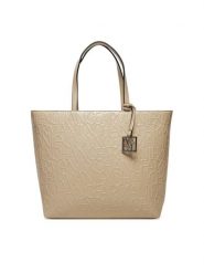 Armani Exchange Torebka 942650 CC793 U1092 Beżowy. Brązowe torebki klasyczne damskie Armani Exchange, bez wzorów, ze skóry, bez dodatków. Za 449.99 zł.