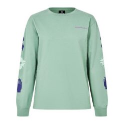 Koszulka z długim rękawem Endura Forty1Thirty. Zielone t-shirty damskie ENDURA, bez wzorów, bez kołnierzyka. Za 262.20 zł.