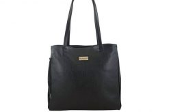 Shopperka skórzana BARBERINI'S czarna 930-1. Czarne shopper bag damskie Barberinis, bez wzorów, ze skóry, na ramię, duże, bez dodatków. Za 349.99 zł.
