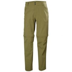 Spodnie rozpinane Helly Hansen Brono. Zielone szorty męskie Helly Hansen, na lato, bez wzorów, z elastanu. Za 534.50 zł.
