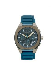 Armani Exchange Zegarek Sync AX4291 Granatowy. Niebieskie zegarki damskie Armani Exchange. Za 969.99 zł.