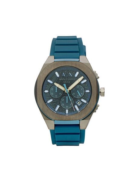Armani Exchange Zegarek Sync AX4291 Granatowy. Niebieskie zegarki damskie Armani Exchange. Za 969.99 zł.