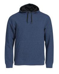 Clique Classic Hoody blu melange bluza z kapturem z bawełnianej mieszanki –. Niebieskie bluzy z kapturem męskie CLIQUE, m, z bawełny. Za 222.69 zł.