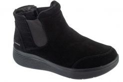 Buty zimowe damskie, Arch Fit Laguna - Harvest Moons. Czarne obuwie trekkingowe damskie Skechers, na zimę. Za 319.99 zł.