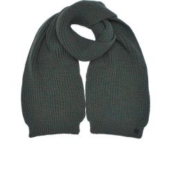 SZALIK MĘSKI. Czerwone szaliki męskie TOP SECRET, na jesień, bez wzorów, z dzianiny. W wyprzedaży za 14.99 zł.