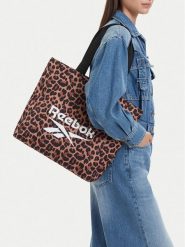 Reebok Torebka CWBEO-RBK-B-007-10 Brązowy. Brązowe torebki klasyczne damskie Reebok, bez wzorów, z materiału, bez dodatków. Za 119.99 zł.