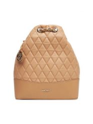 Nine West Plecak CEO-KANSAS-JH5824-NW Beżowy. Brązowe plecaki damskie Nine West, bez wzorów, z materiału. Za 249.99 zł.