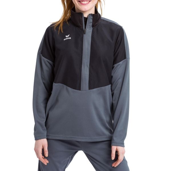 Bluza zapinana na zamek Erima Worker Squad. Czarne bluzy bez kaptura męskie Erima, m, z polaru. W wyprzedaży za 156.45 zł.