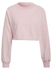 Adidas Bluza w kolorze jasnoróżowym rozmiar: XL. Różowe bluzy bez kaptura damskie Adidas, s, z bawełny. Za 83.42 zł.