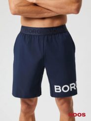 Bjorn_borg BORG 9" SHORTS z recyklingowanego poliestru - NIGHT SKY. Niebieskie szorty męskie Björn Borg, bez wzorów, sportowe. Za 247.00 zł.