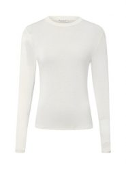 Marie Lund koszulka z długim rękawem Kobiety wiskoza biały, XS. Białe t-shirty damskie Marie Lund, xs, bez wzorów, z wiskozy, bez kołnierzyka. Za 129.95 zł.